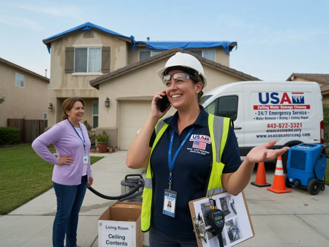 Ceiling Water Damage Restoration Burchard, NE FAQs